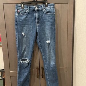 Hudson Blair High-Rise Super Skinny Ankle Jean 27